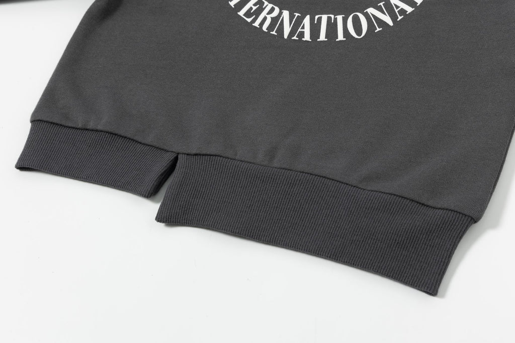 Sudadera niña gris