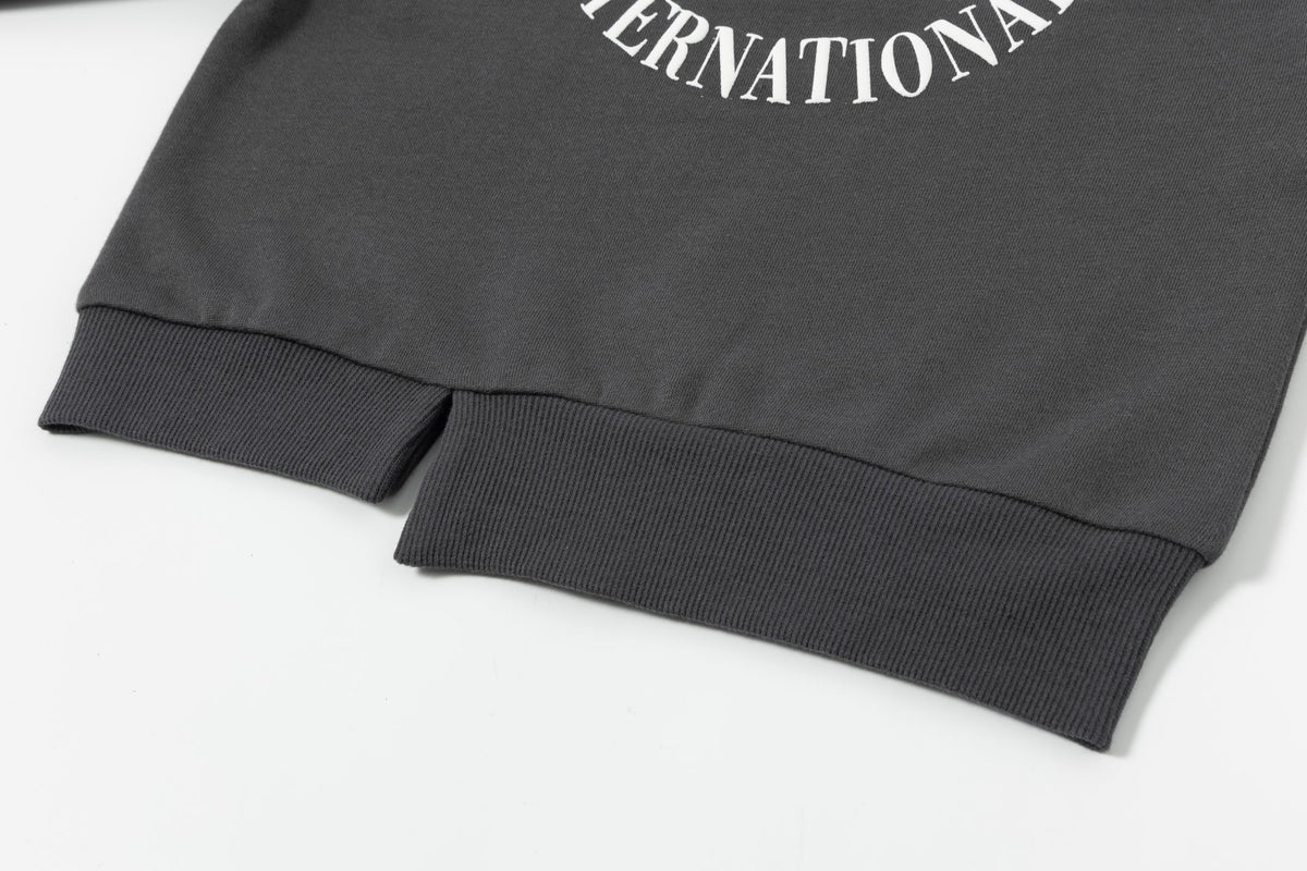Sudadera niña gris