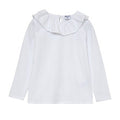 Camiseta blanca básica manga larga