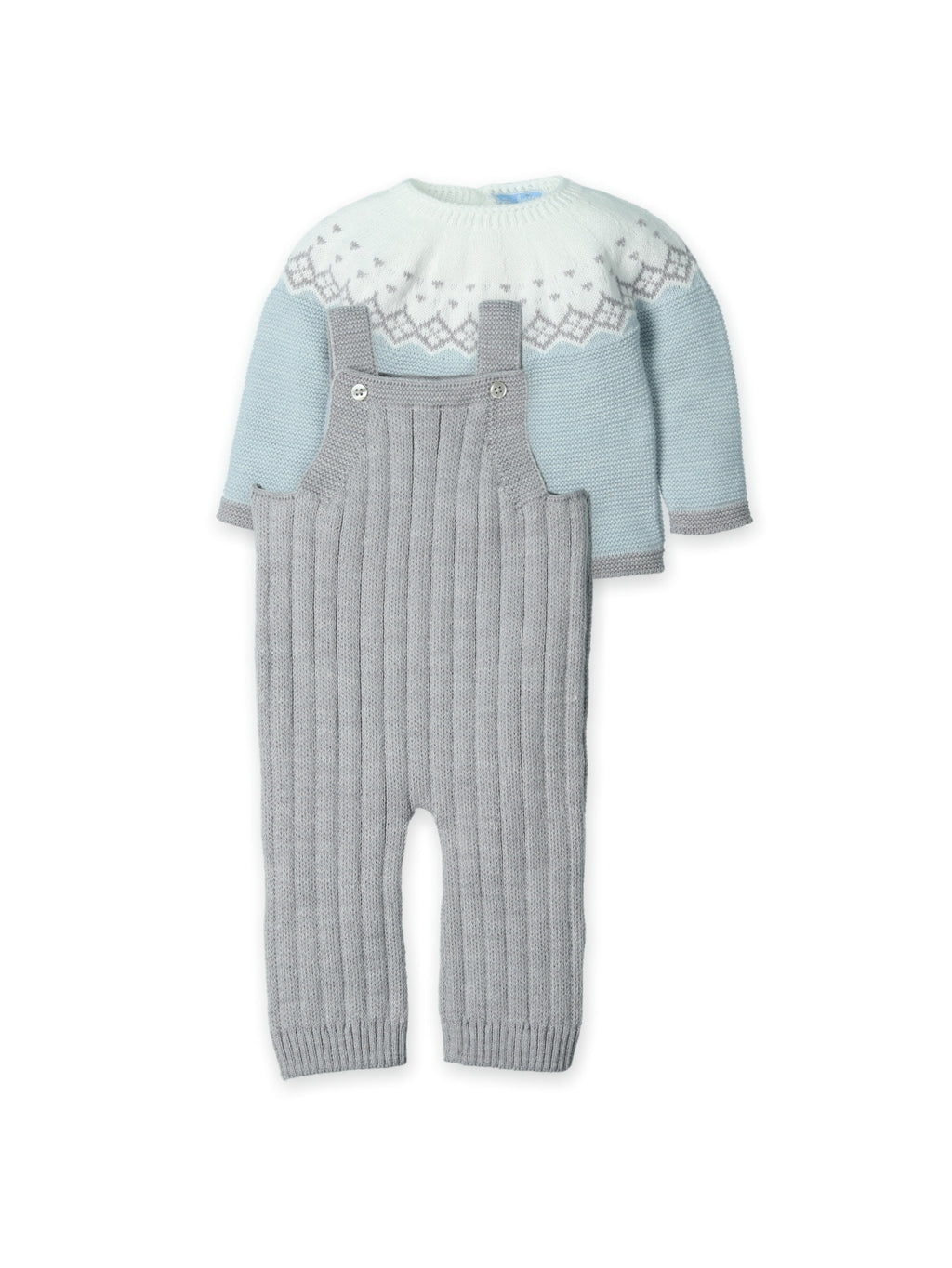 Peto y jersey jacquard alpino