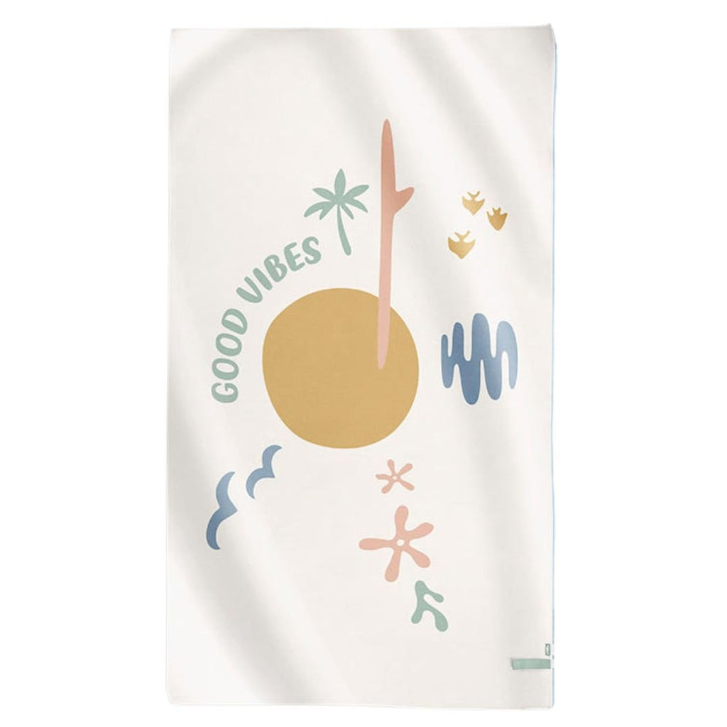 Toalla de playa infantil 90x160cm Good Vibes
