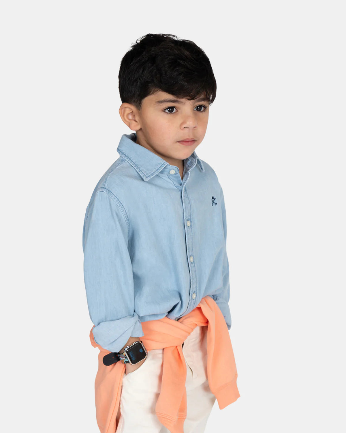 Camisa Denim Kids