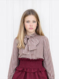 Conjunto Niña Falda y Blusa Rayas Eve Children