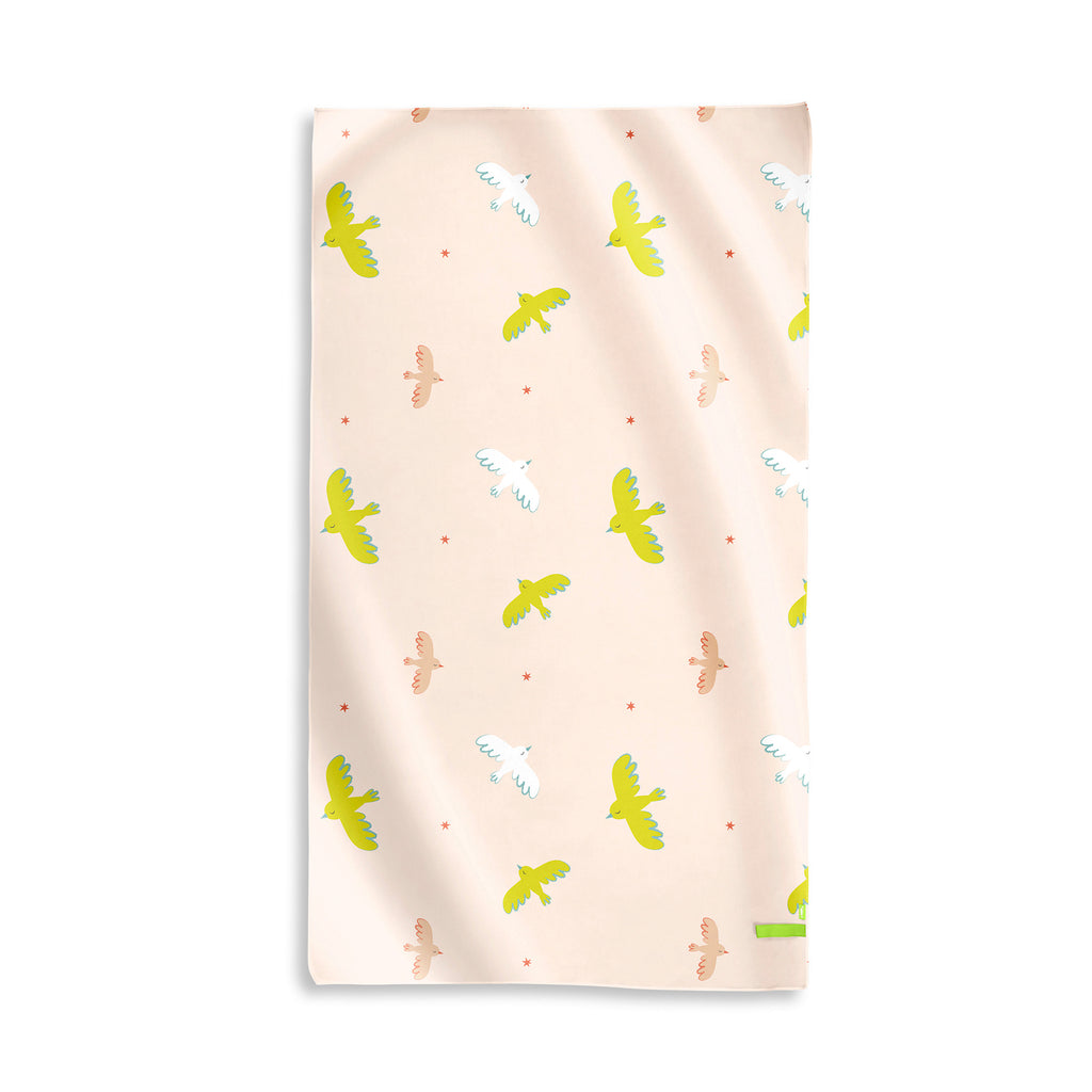 Toalla de playa infantil 90x160cm Tropicool Pink
