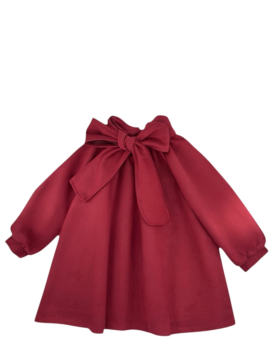 Vestido Granate Liso Eve Children
