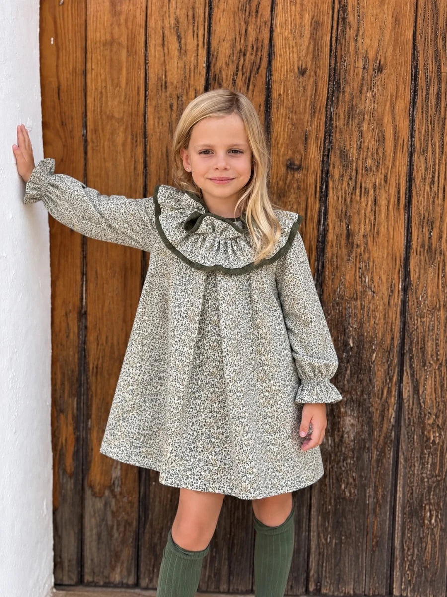 Vestido Verde Floral Eve Children