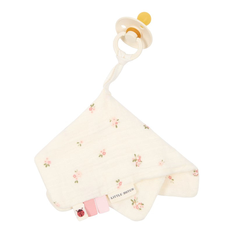 Doudou muselina florecitas