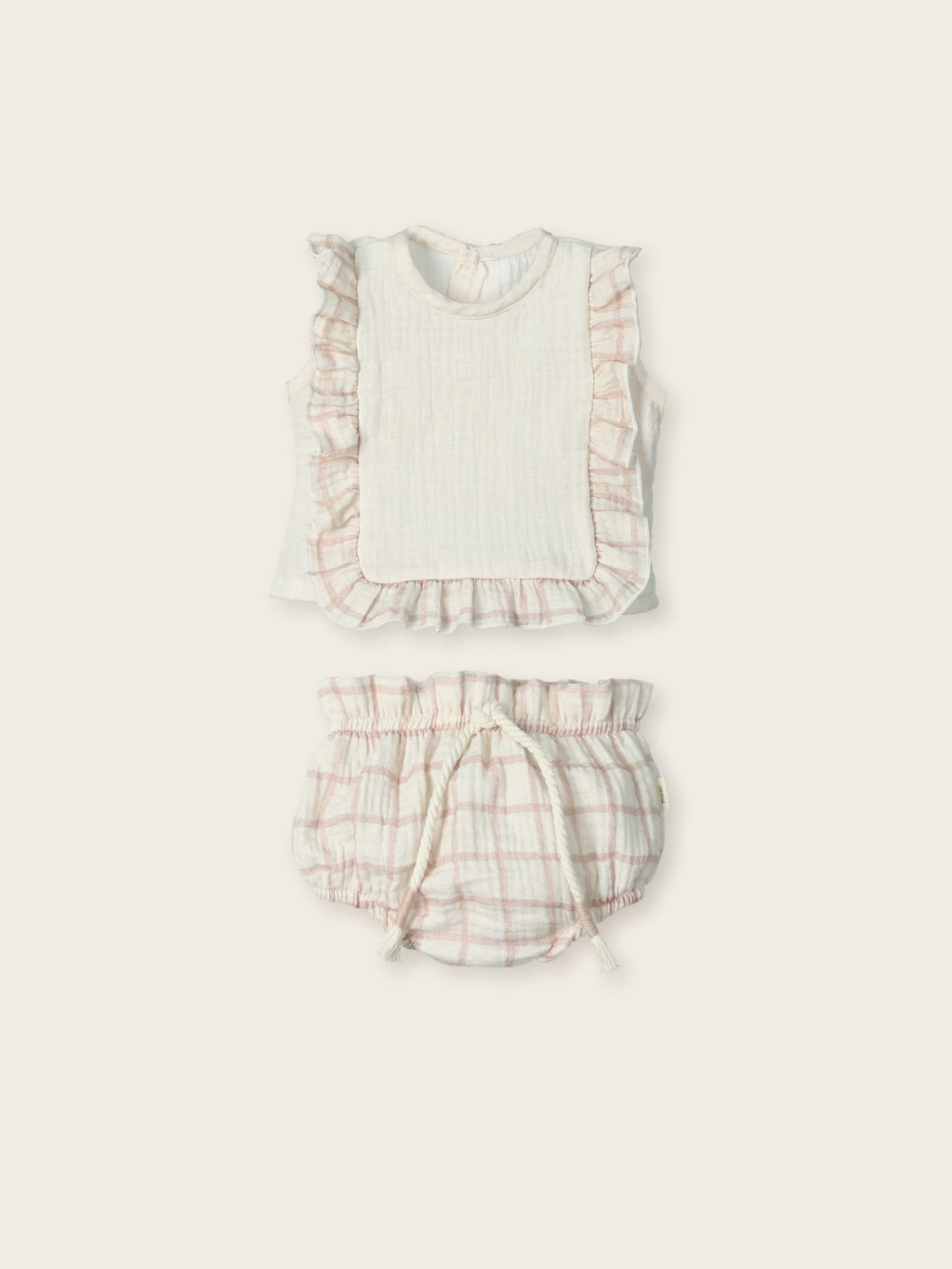 Blusa sin mangas y culotte Leah Milk + Astrid GRID