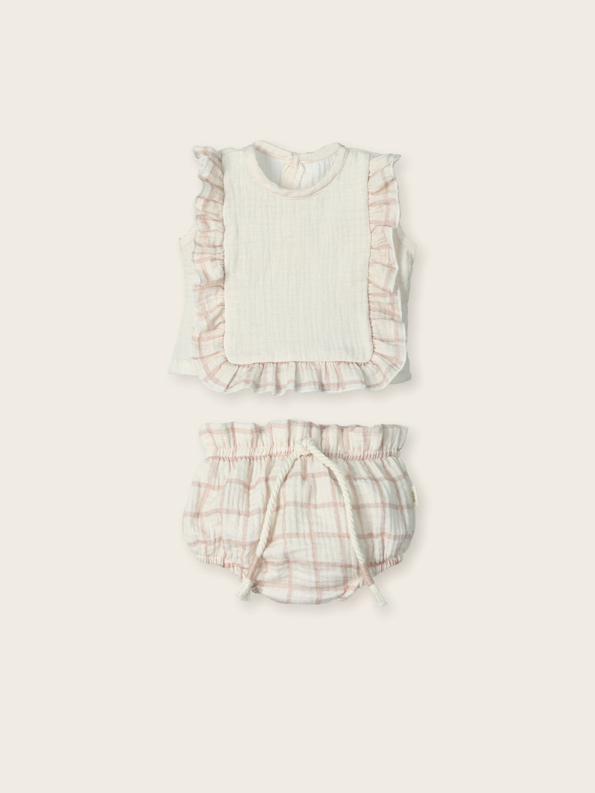 Blusa sin mangas y culotte Leah Milk + Astrid GRID