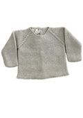 Jersey trenzado en sisa beige