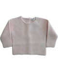 Jersey punto bobo rosa bebe