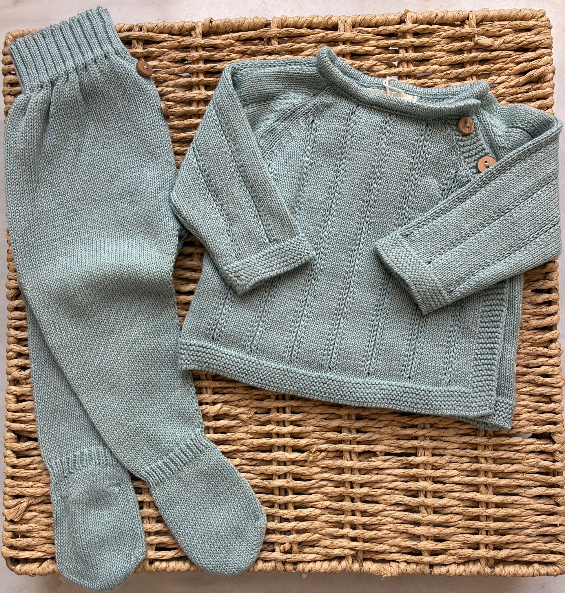 Conjunto de jersey y polaina