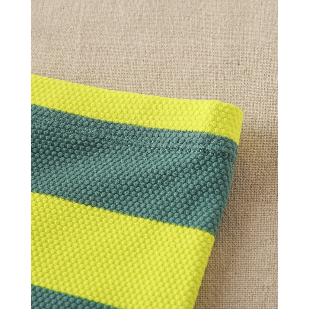 Bañador de bebé tipo bóxer de rayas con cintura ajustable