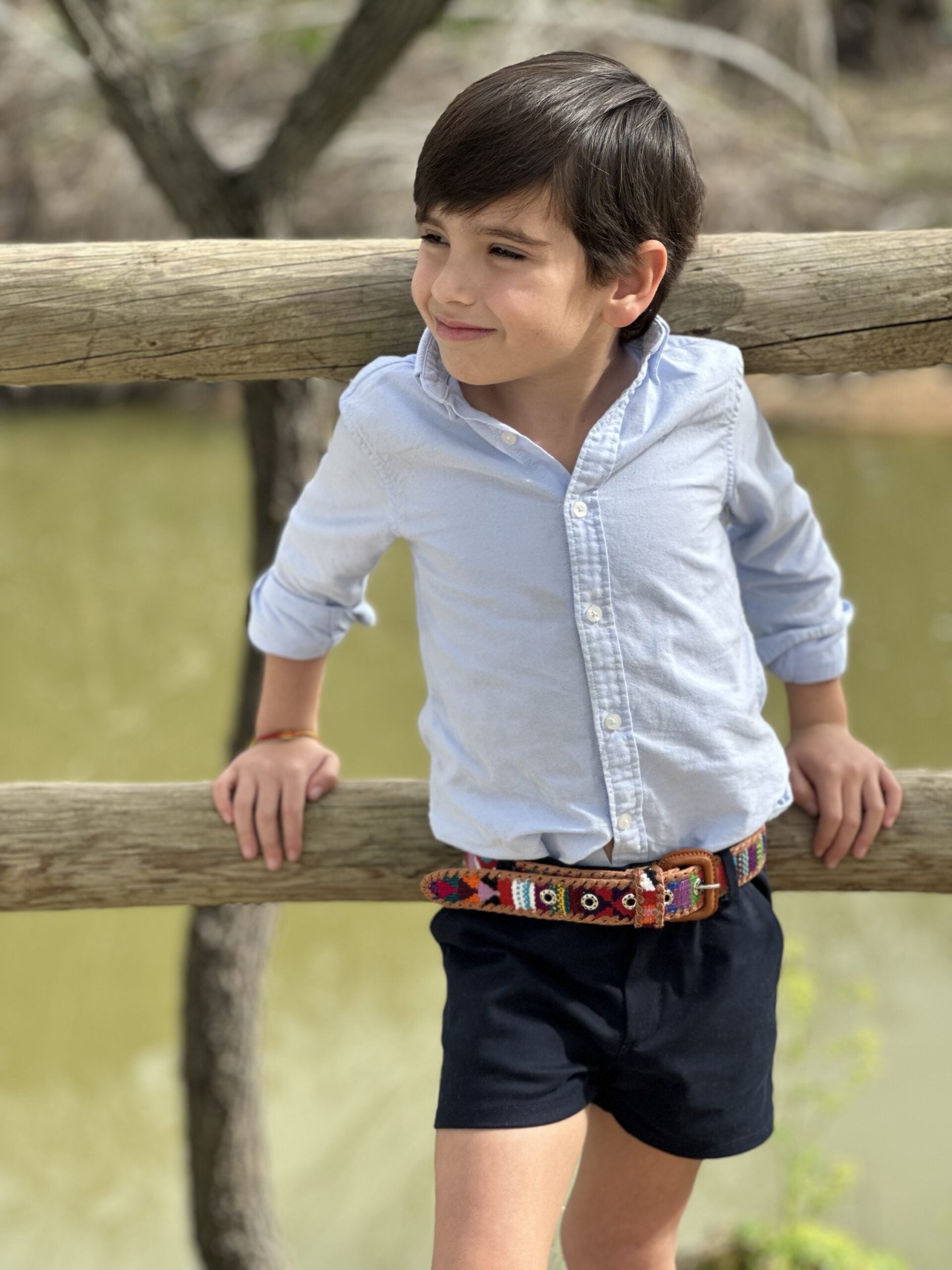 Pantalón chino marino